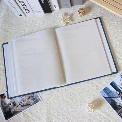 New 200 Pockets Photo Album Linen Cover DIY Writable Large Scrapbook Album 4x6 Photos Slip-in Picture Albums Children Growth