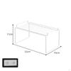 Cabinet Basket Organizer Sturdy Iron Kitchen Counter Shelf Spice Seasoning Rack for