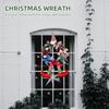 Christmas Wreath Front Door Decor Christmas Wreath with Clown Leg Decor Artificial Door Wreath
