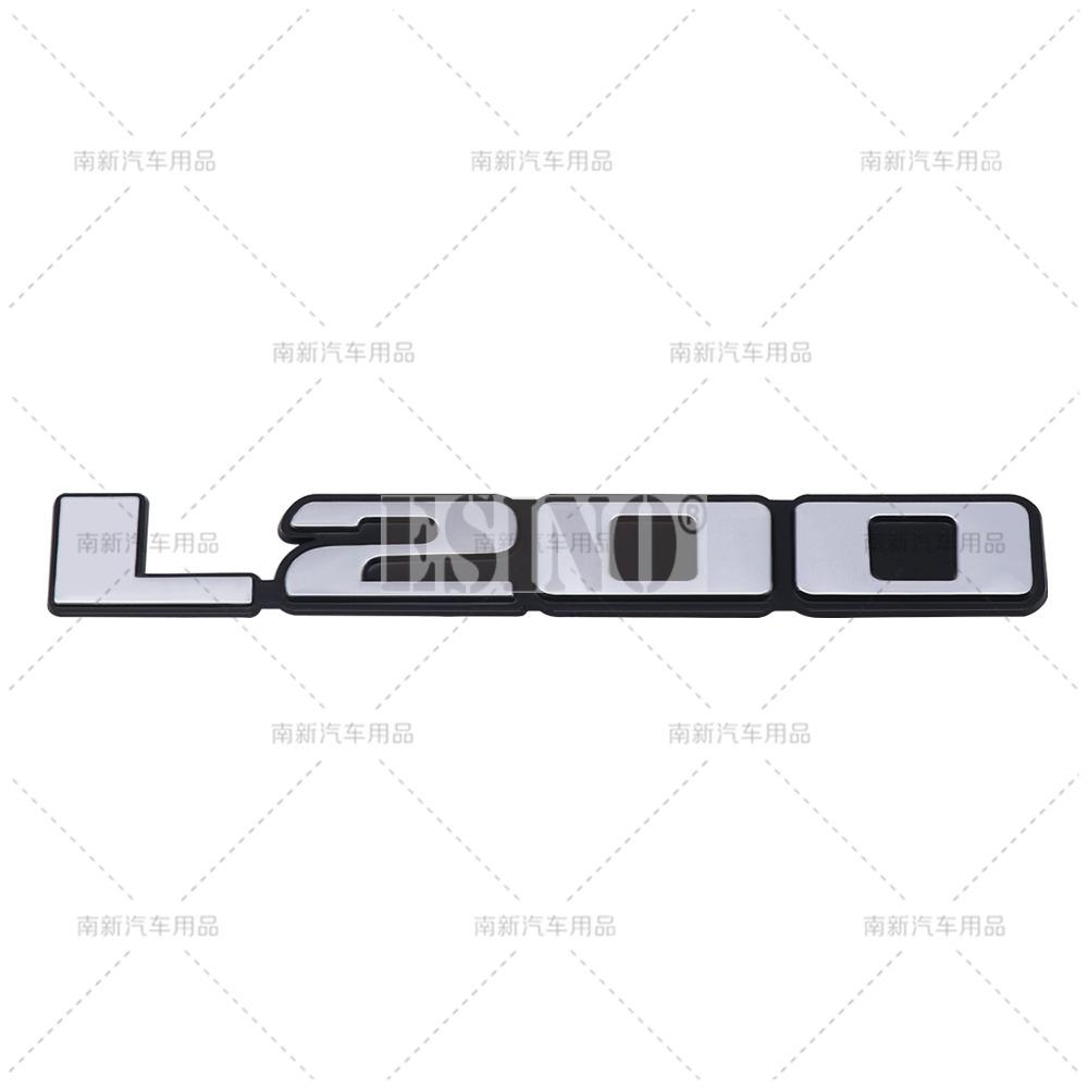 3D 1.5 GLi 1.6 XLi L200 L300 3D ABS Adhesive Emblem Rear Fender Body Badge Auto Accessory for Mercedes Benz QN1