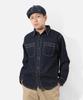 KOJIMA GENES Denim Work Shirt Men Topps Light Outerwear Shirt Jacket One Wash XL KGR-201