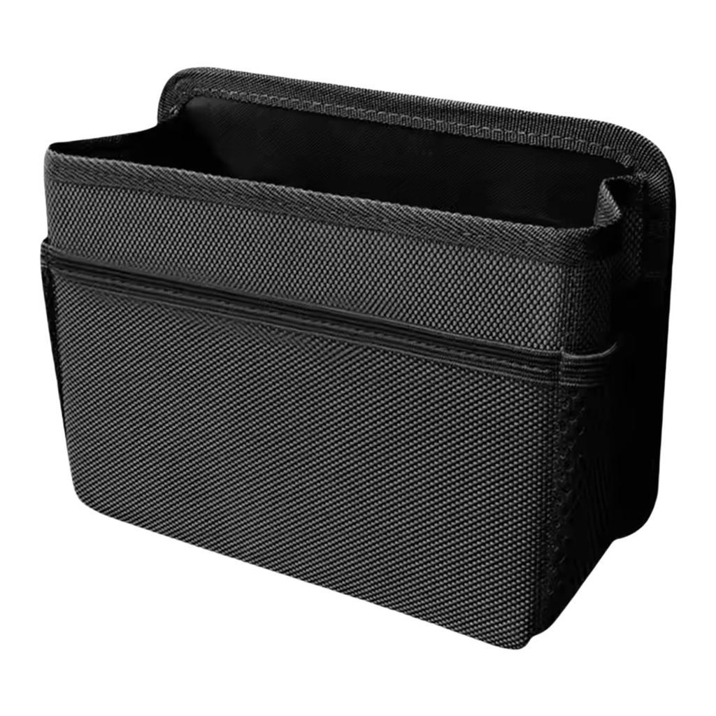 Vehicle Interior Dustbin Foldable Car Door Trash Can Hanging Storage Box with Waterproof Oxford Cloth for Easy Cleaning