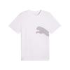 Ss25 Brand Logo Round Neck Sports Short Sleeve T-Shirt Men Tops White 527364-02