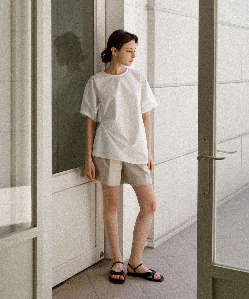 Noing Twist Blouse (White)