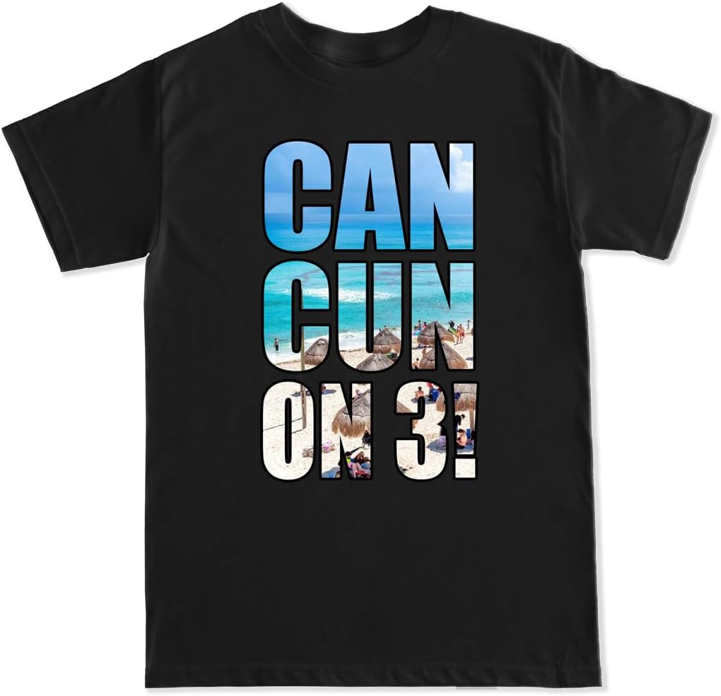 Men s Cancun On 3! T Shirt S