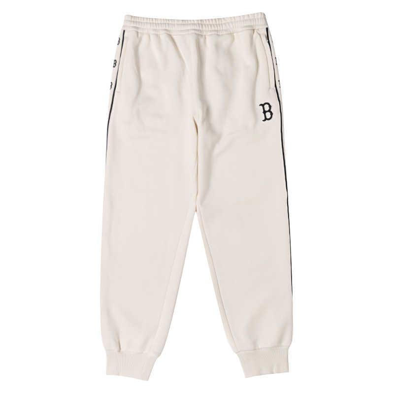 MLB Basic Boston Red Sox Knitted Sweatpants Unisex White 3APTM0646-43CRD XXL