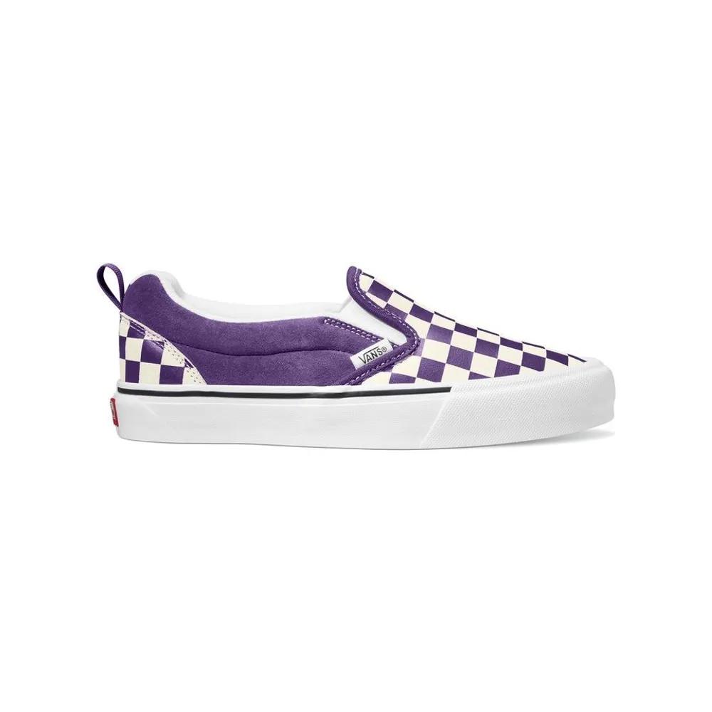 Vans Новые Slip-On - (шахматная доска) фиолетовый:Белый / VN0009QDZ1N1 285