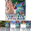 Large Pvc Christmas Countdown Advent Calendar Featuring Adorable Characters And Figures For Holiday Fun