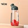 Wide Mouth Hydration Flask Tritan Plastic Water Bottle, with Leak Proof Lid, 600ml Capacity, Fast Commuter Bottle Drinking Spout Sports for