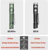 ThruNite BSS V6 Pro Tactical Flashlight, USB-C Rechargeable, Up To 1705 Lumens, 6 Lighting Modes, Dual Switch (Dark Green, CW)
