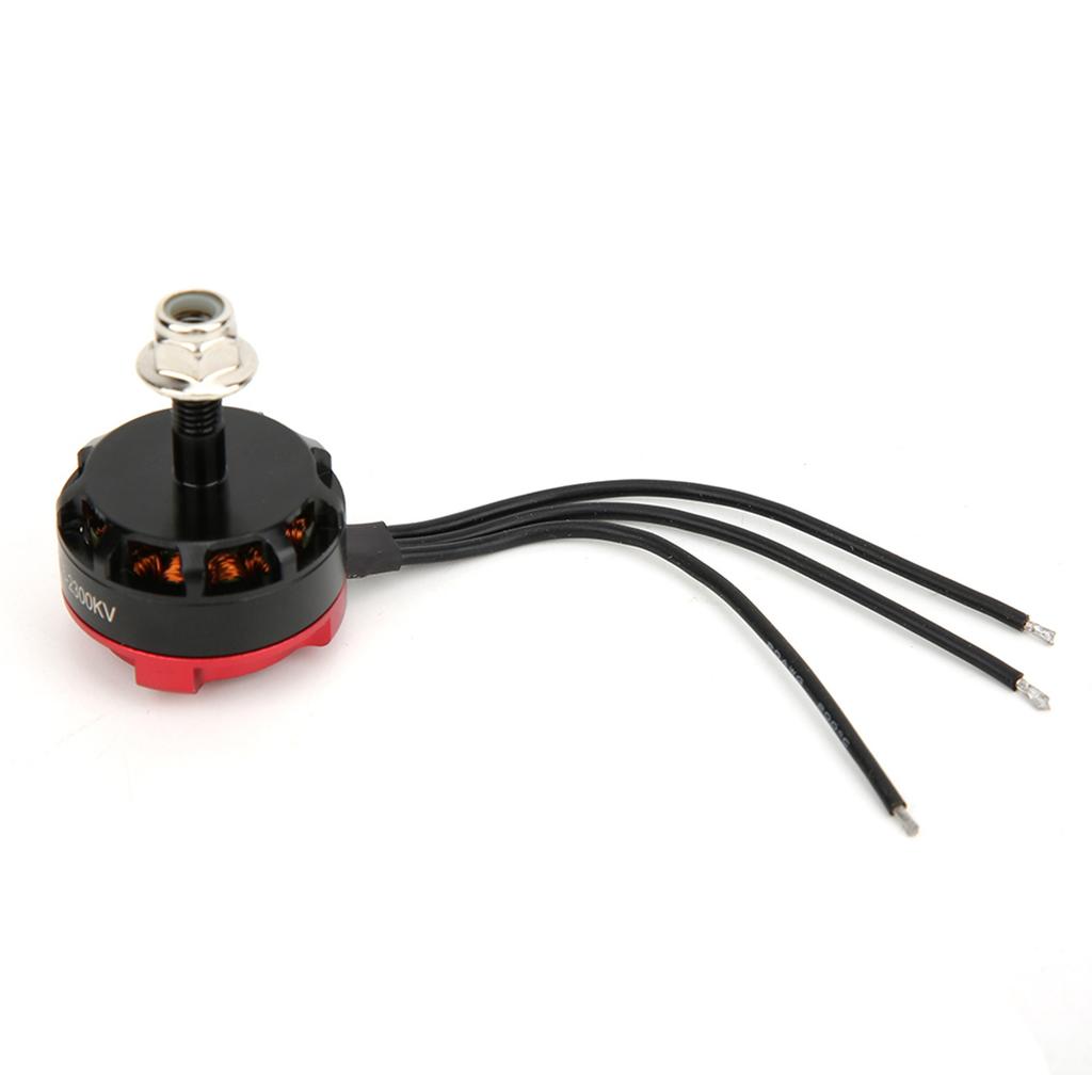  2205 2300KV Brushless Motor CW with Silver Nut KSX3566 for   Racing Four Wheel Drive   Multicopter(Red )