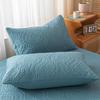2 Pieces Waterproof Pillowcase Anti Stain Appliance Washable Type Pillow Cover Bedroom Decoration Suitable Designed for Featuring Children And Pets