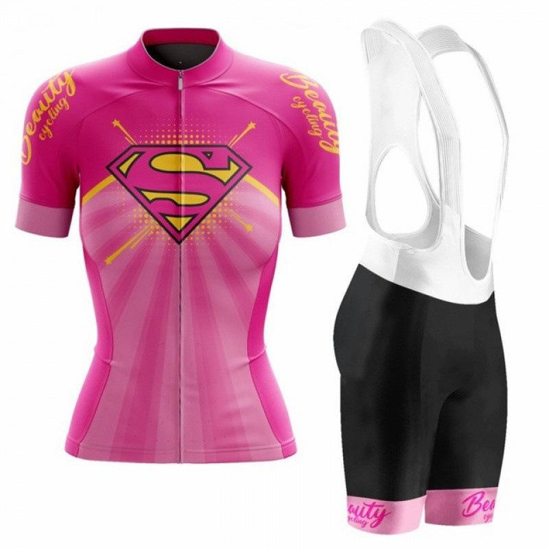 Summer Women's Short-sleeved Cycling Suit Quick-drying Breathable Bicycle Cycling Suit Road Riding Equipment 2026 Summer Breathable Cycling Suit Suit