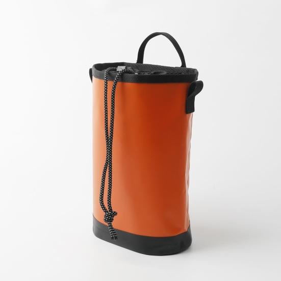 Arborist Rope Storage Bag 5L Tree And Rock Climbing Rope Carrier Bag with Drawstring Closure Multi-pockets Bucket-style Arborist Gear Bag