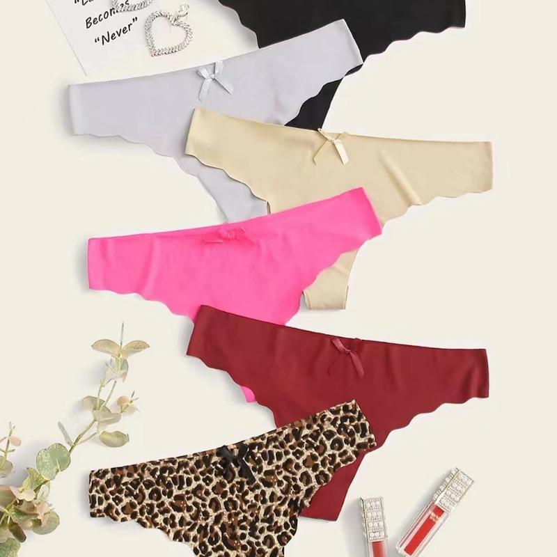 Women's Sexy Thongs G-string Underwear Panties Thin Breathable Low Waist T Back Female Seamless Comfortable Thong Lingerie