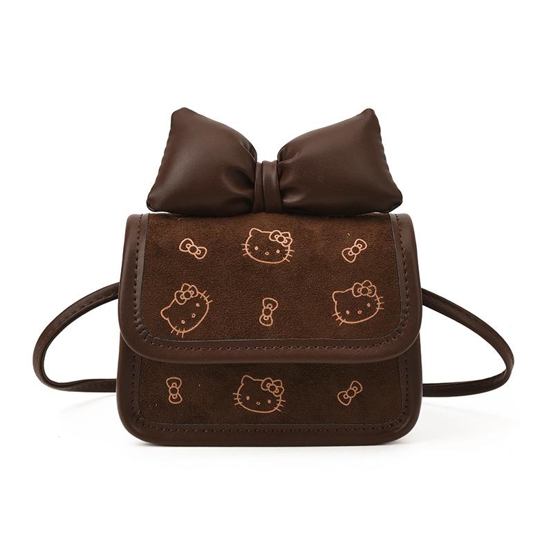 Girls' Bowknot Crossbody Bag - Cute Princess Small Shoulder Coin Purse for Kids