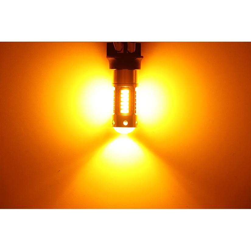 1pcs Canbus PW24W PWY24W LED Bulbs Turn Signal Light Daytime Running Light 4014 30smd DRL Fog Lamps Amber yellow White Red 12V Bulbs 7