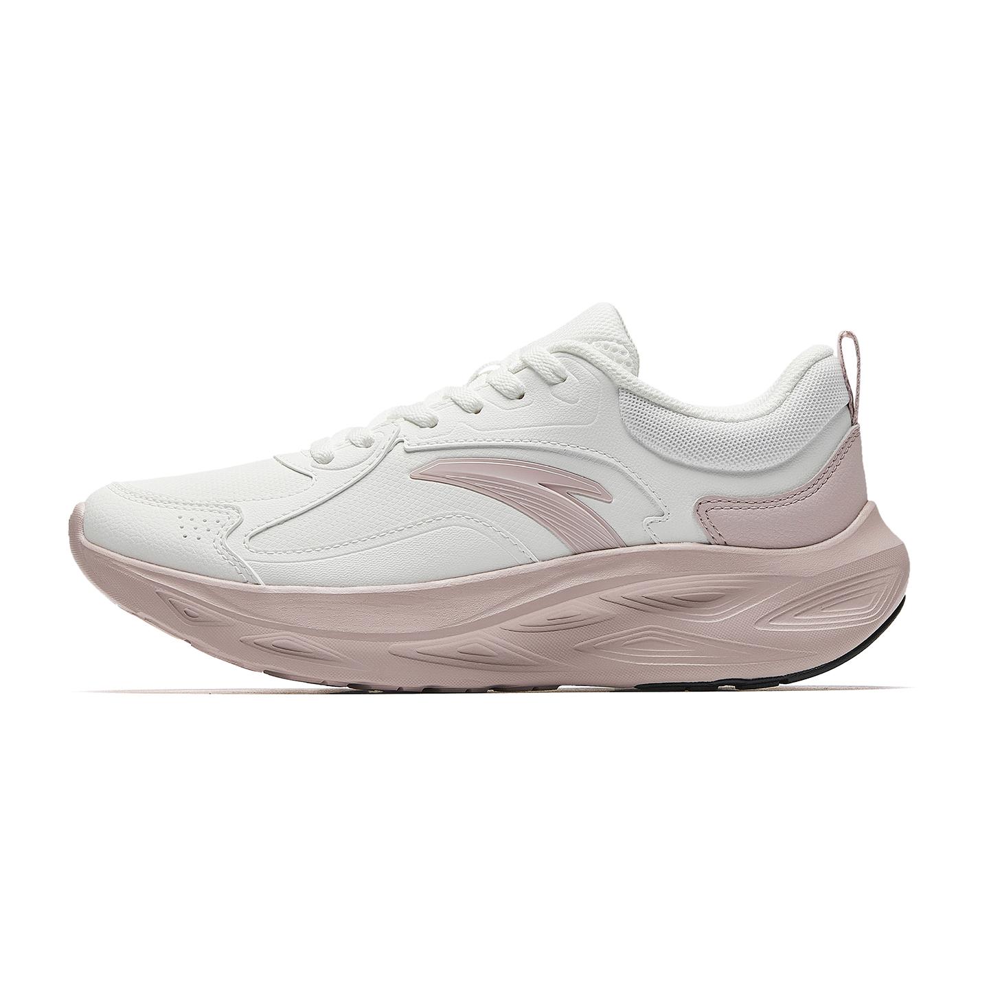 Anta Running Series Cushioned Running Shoes Women White Purple 922545531-5 36
