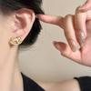 18k Gold Plated Zodiac Horse Earrings - Exquisite, Versatile, and Luxurious Accessories