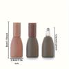 Set de 4 sticluțe roll-on de lux pentru parfum, uleiuri esențiale, culori cu dopuri, sticlă, fără ulei, spălare manuală numai