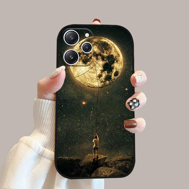 For Redmi 12 4G 5G Silicone TPU Soft Case For Redmi 12R Phone Bumper Cover For Xiaomi Redmi Note 12R 5G Protective Fundas Cases