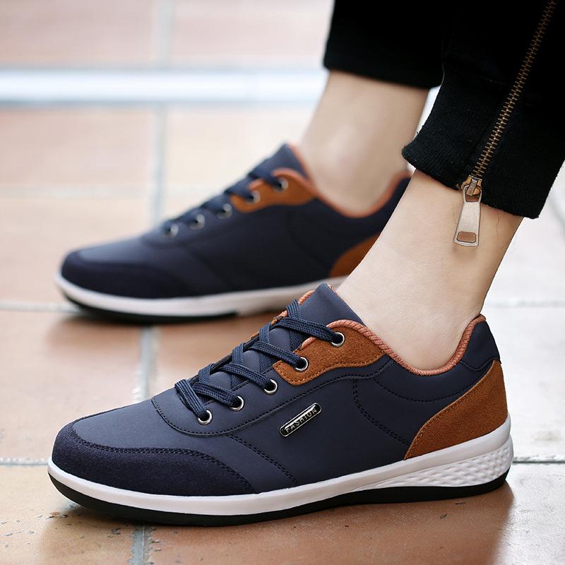 Men's shoes autumn fashion men's casual sports shoes travel large size running board shoes