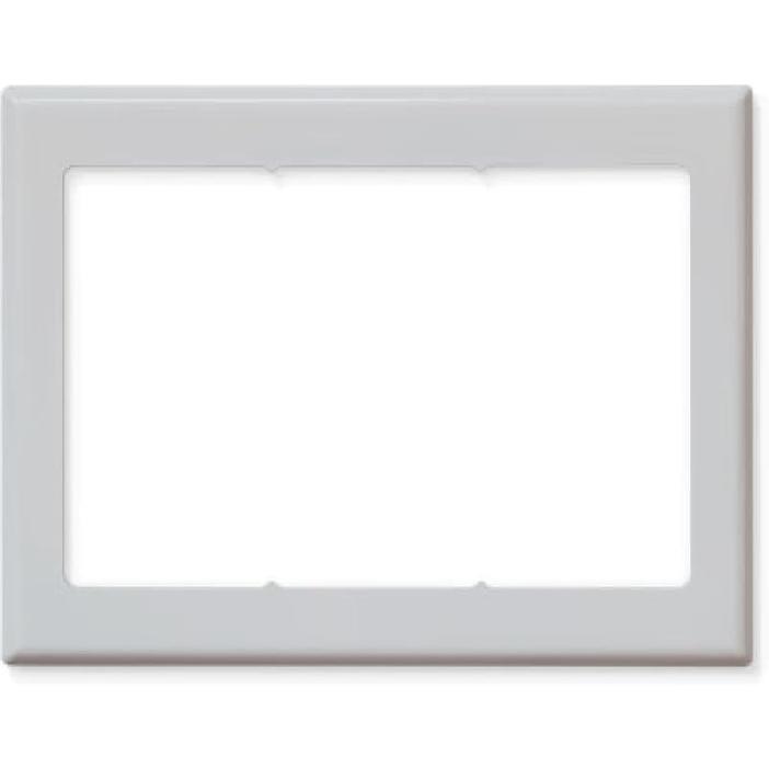 Levven 1-Gang Snap-On Screwless Wall Plate, White