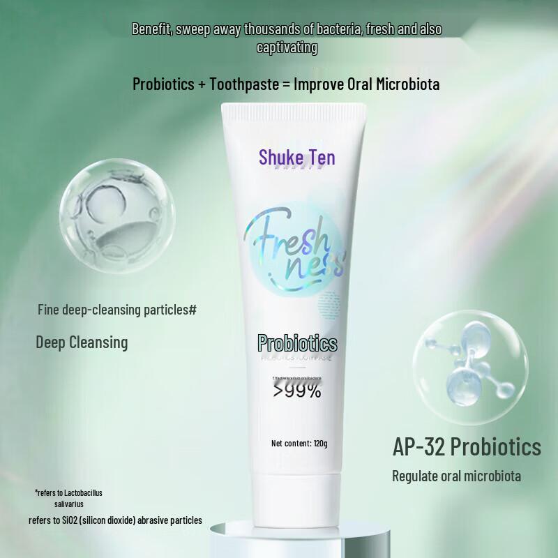Shuke Fresh Probiotic Toothpaste Twin Pack
