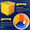 3D Maze Ball Puzzle Cube: Children's Educational Six-Sided Toy