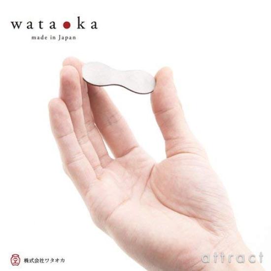 Wataoka Smooth Nail Tume Nail Made In Stainless Steel Hiroshima White File, Flyer, Care, Japan, (Washable), Prefecture,