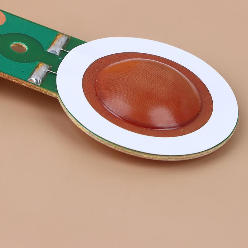 1Pc 25.4Mm Tweeters Voice Coil Round Speaker Treble Coil Horn Titanium Film Copper Clad Aluminum Diaphragm Repair Part