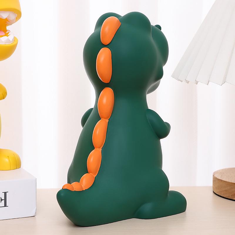 Large Silicone Tyrannosaurus Rex Piggy Bank - Cute, Creative, and Popular Dinosaur Money Box