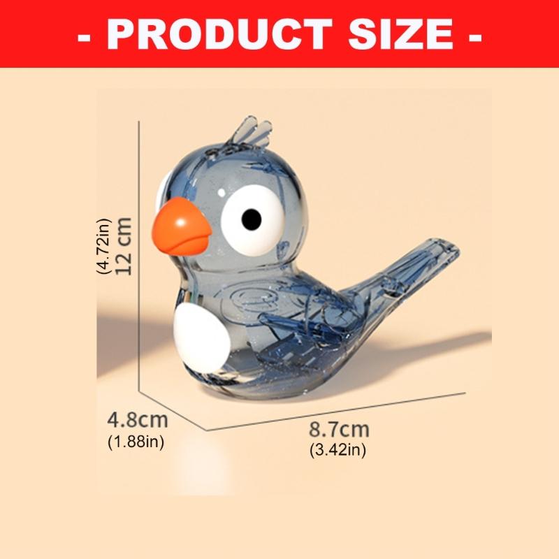 2PCS Water Bird Whistles Funny Bird Call Sound Toy for Kids Musical Instrument Novelty Gift Travel Souvenir