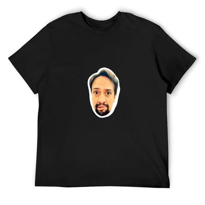 Lin-Manuel Miranda Gesicht T-Shirt Grafik essentielles T-Shirt koreanische Mode Rohlinge Herrenmode 2025 neues Modell