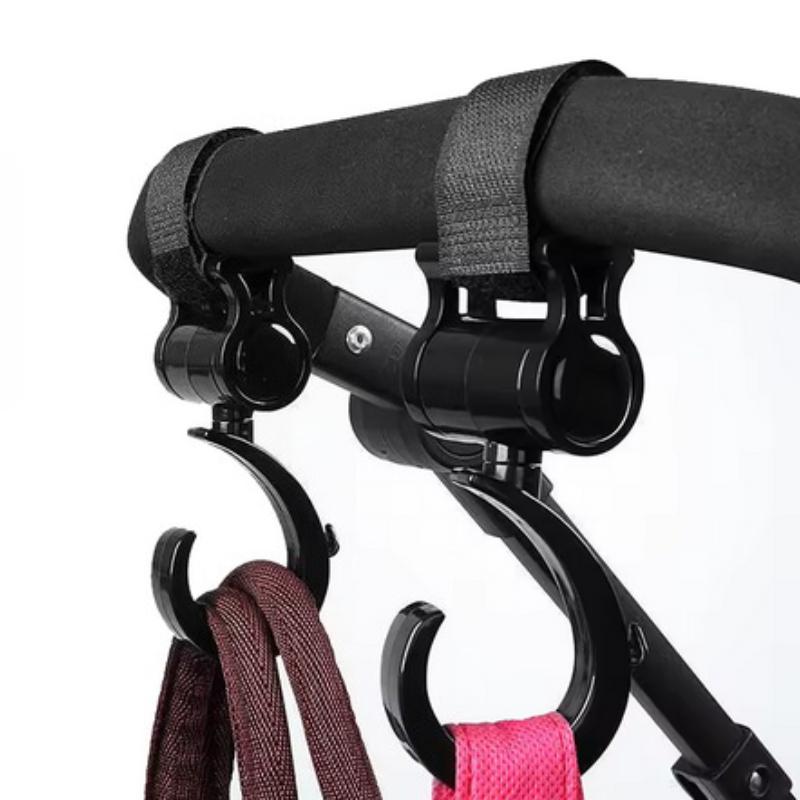 1/2/3/4/5PCS Rotatable Baby Stroller Double Hook Multifunctional Baby Stroller Hanging Hooks Bicycle Electric Motorcycle Hooking