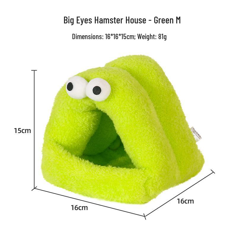 Golden Hamster Cotton Nest: Four-Season Warm Nest for Small Pets