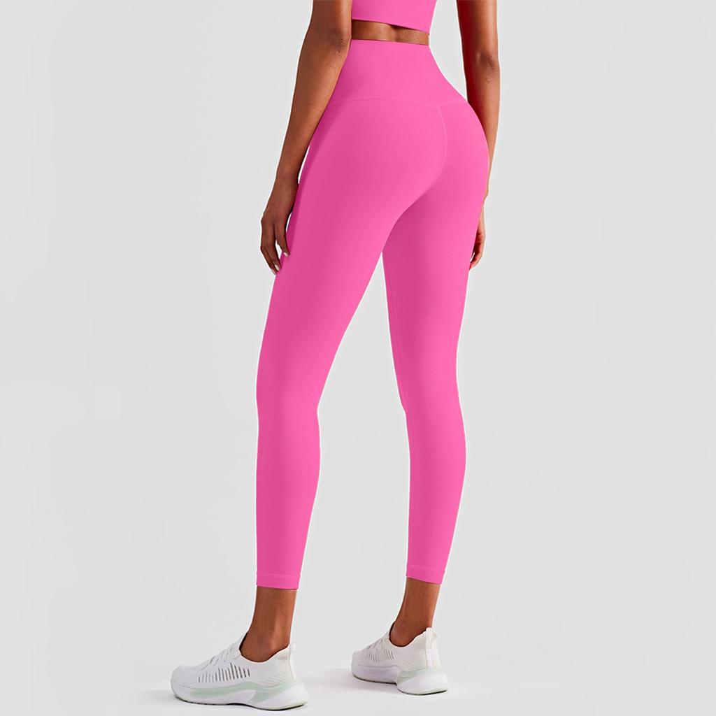 Yoga Pants Without Embarrassing Lines Sports Fitness Pants Tight Peach Hip High Waist Nude Yoga Pants For Women
