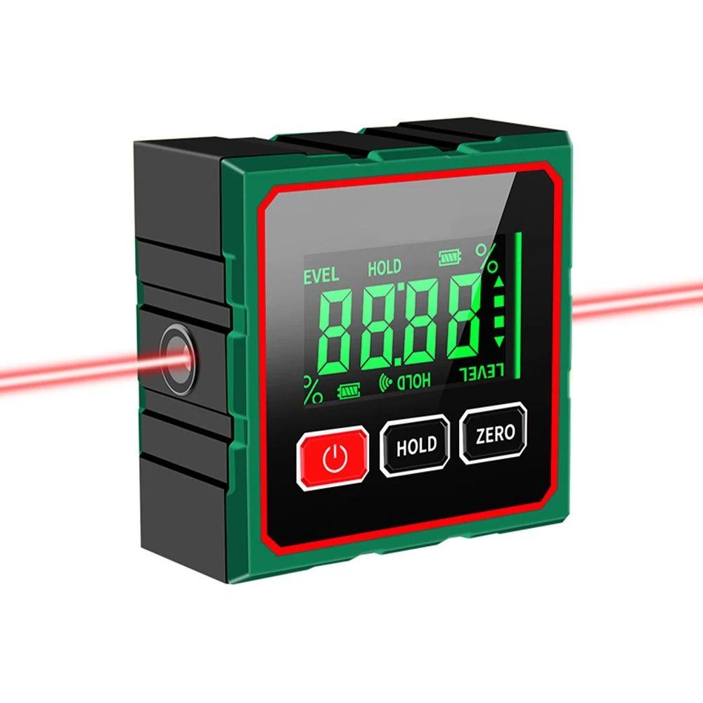 Magnetic Digital Angle Gauge 0-90° Range Inclinometer Degree Finder Angle Finder Tool  Woodworking