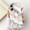 For Xiaomi Poco M7 Pro 5G Case Popular Flower Rabbit Duck Soft Liquid Silicone Cover For Xiaomi Poco M7Pro Capa 2409FPCC4G Coque