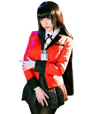 Kakegurui Yumeko Jabami Style Anime [milky Time] Wig, Costume, Outfit, (M)
