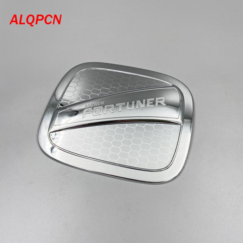 

Хромированная крышка внешнего топливного бака для 2016 2017 2018 Toyota FORTUNER, крышка бензобака type 2