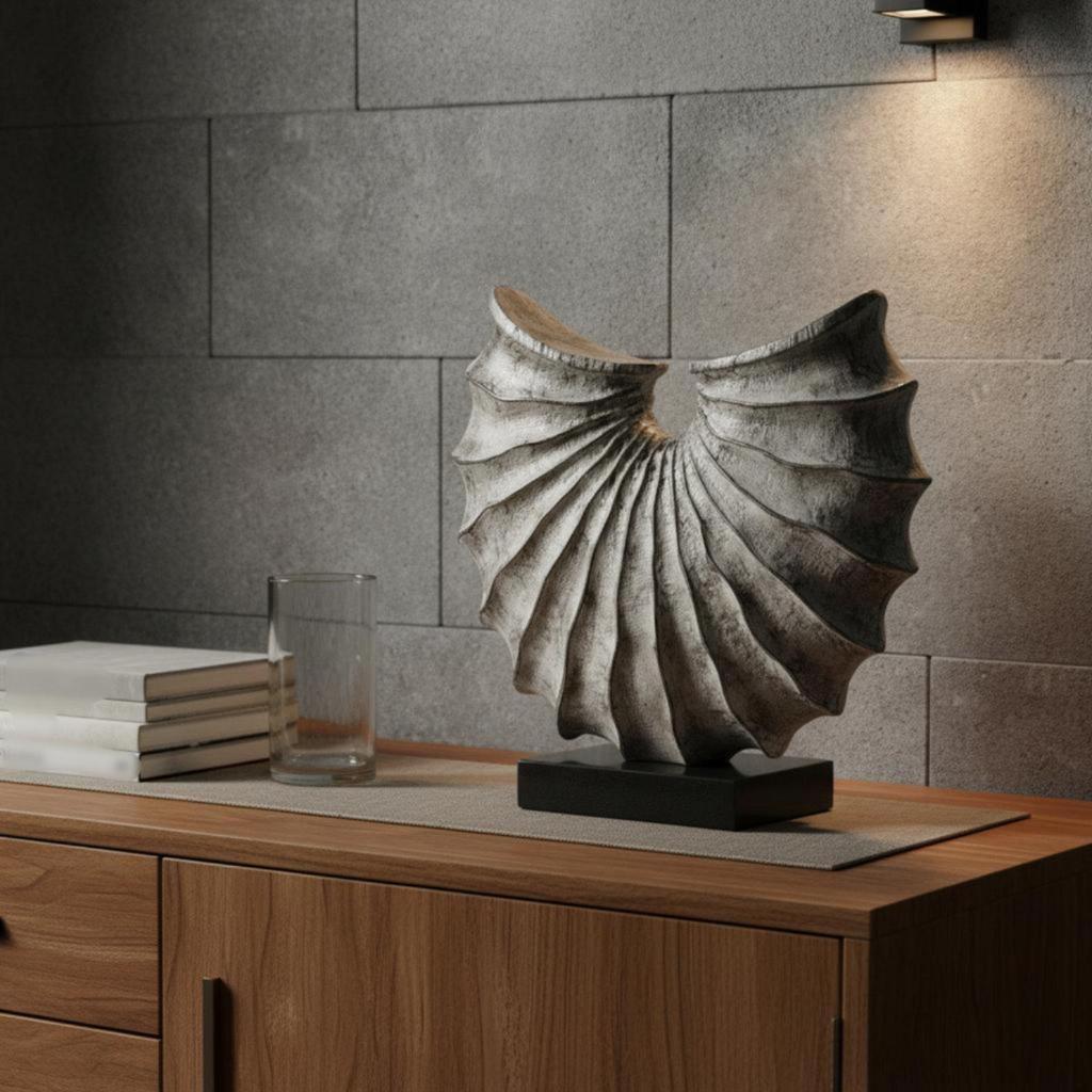 Abstract Table Decor Long-Lasting Resin Sculpture Gift Idea for Hotel, Office