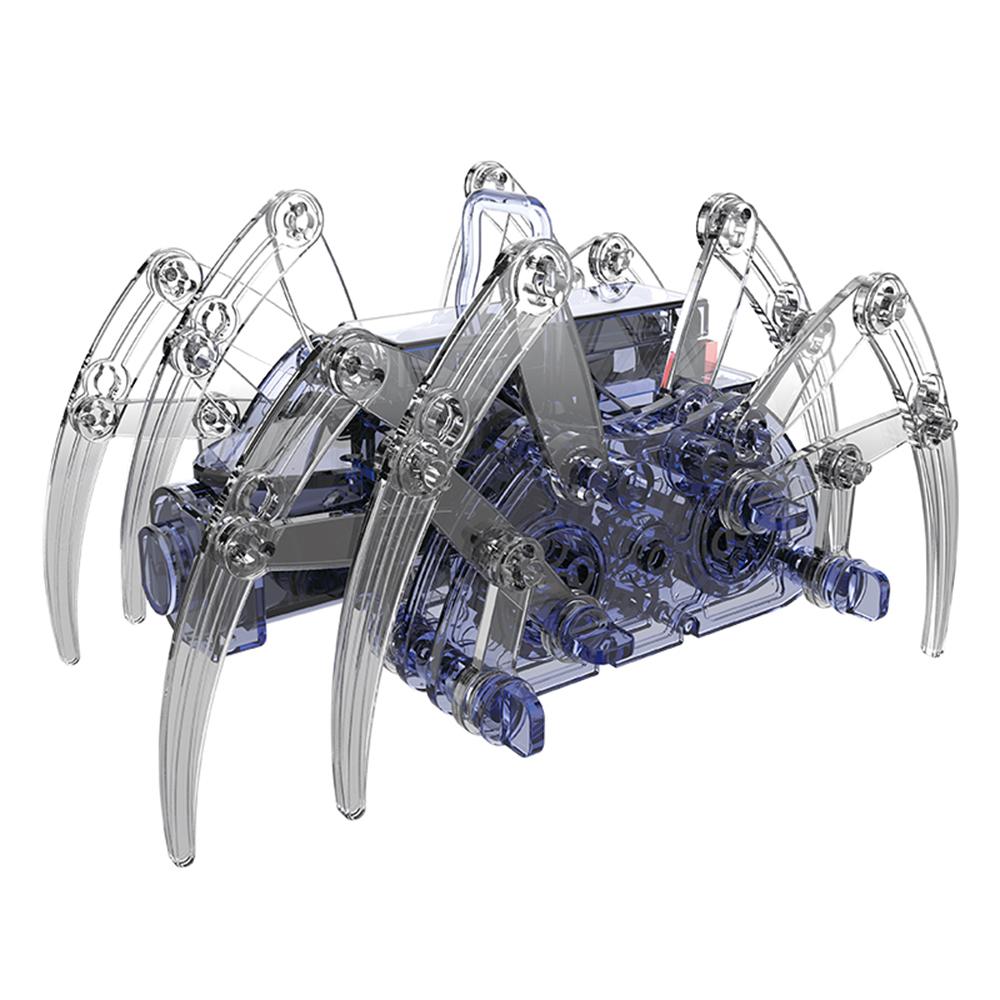 QB1016 Electronic Spider Robot DIY Children Educational Toy Assembled Kit A