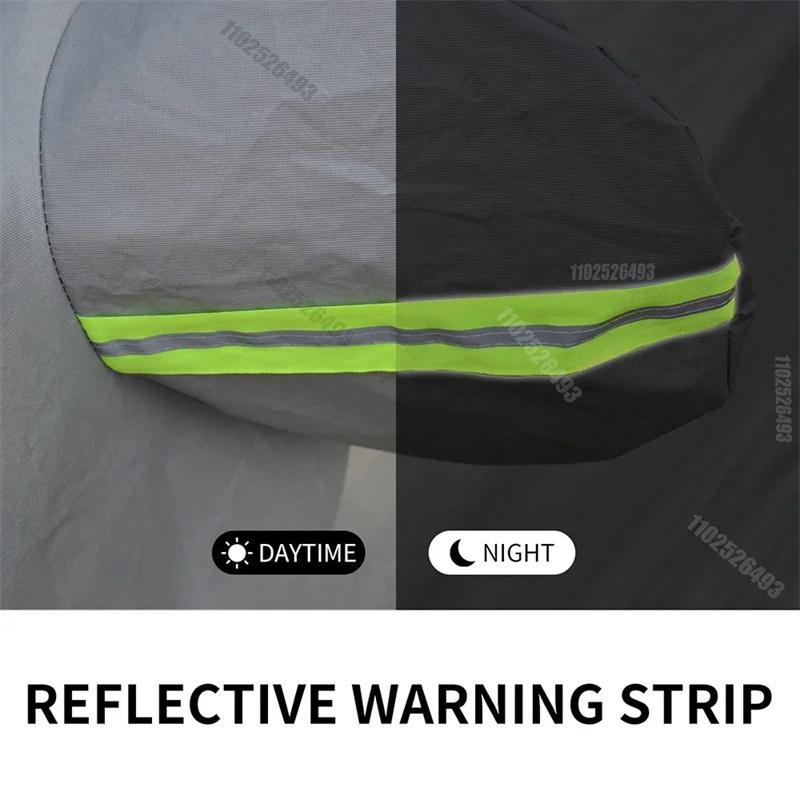 Car Cover Full Waterproof Outdoor All Weather UV Protection Sun Rain Snow Dustproof Universal Fit Outdoor Waterproof Car Covers UV Car Accessories