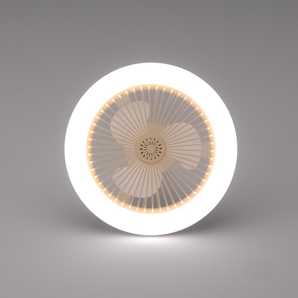 Modern Aromatherapy Fan Light E27 Hanging Light with Fan for Bedroom Living Room with Remote