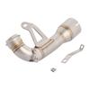 For CFMOTO 500SR 500VOOM 2024 2025 Motorcycle Middle Link Pipe Exhaust System Stainless Steel Connect Tube Slip On Original