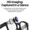 New AI Smart Glasses AI Translation 500W HD Camera 4K Shooting Image Bluetooth Call Recording Wireless Music Multifunctional Smart Sunglasses Unisex