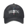 Balatro Gra Karta Joker Logo Unisex Czapka Baseballowa Zniszczona Bawełniana Czapka Kapelusz Klasyczna Outdoorowa Letnia Regulowane Dopasowanie Czapka Przeciwsłoneczna