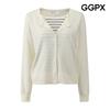 Ggpx Layered Button Open Knit  Gq1kp040f 
