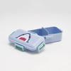 Skater Samechi Bento Box, 530ml, Antibacterial, Soft Filling, Dome-Shaped Lid, Women's, Made In Japan, PFLB6AG-A